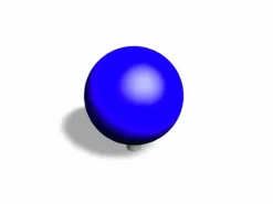 Precision ball blå