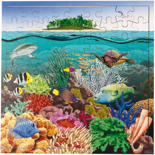 Puslespill coral sea
