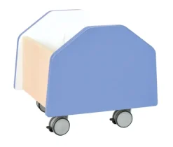 Quadro bokkasse liten blå