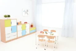 Quadro L reol for brede skuffer