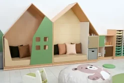 Quadro lesehus madrass beige