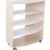 Quadro M buet reol med hjul