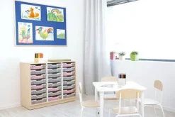Quadro M skuffereol for plastskuffer
