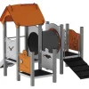 Quadro Play lekeplattform med tunnel