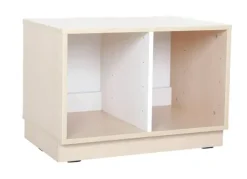Quadro S benk for plastskuffer 2 rom