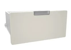 Quadro skuff midtre kremhvit