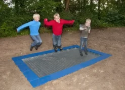 Rektangulær trampoline L