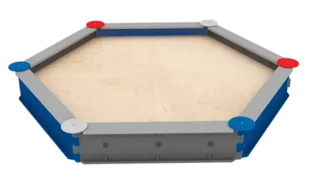 Sandkasse sekskant