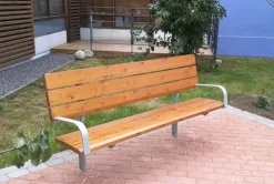 Scandinavia Senior parkbenk med armlene