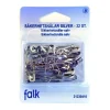 Sikkerhetsnåler blanke
