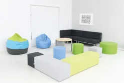 Sittepuff grønn