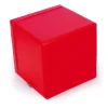 Sittepuff rød