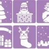 Sjablonger julemotiver