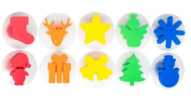 Skumstempler jul