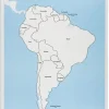 South America Control Map: Labeled(LAGER