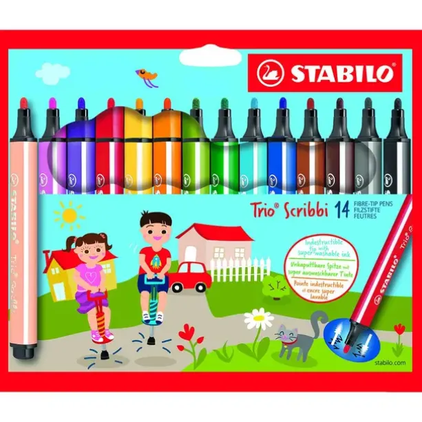 Stabilo ergonomiske tusjer