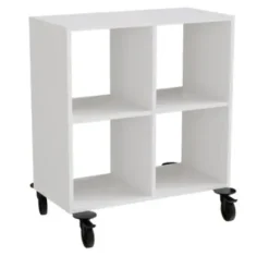 Stig reol 4 rom hvit