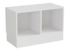 Stig reol 2 rom liggende hvit