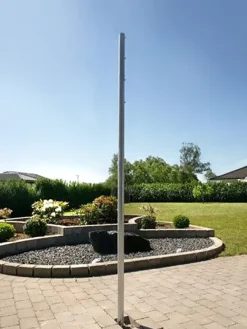 Stolpe i galvanisert stål