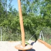Stolpe til solseil med sandbord