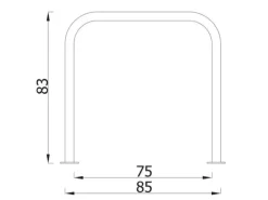 Sykkelstativ A01