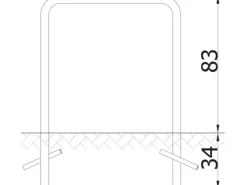 Sykkelstativ A02