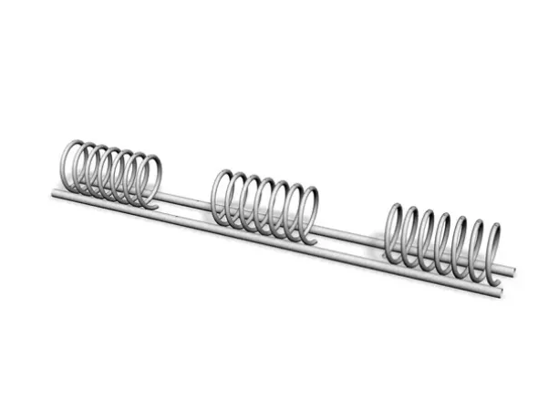 Sykkelstativ spiral for 6-10 sykler