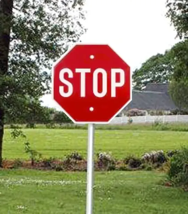 Trafikkskilt stop