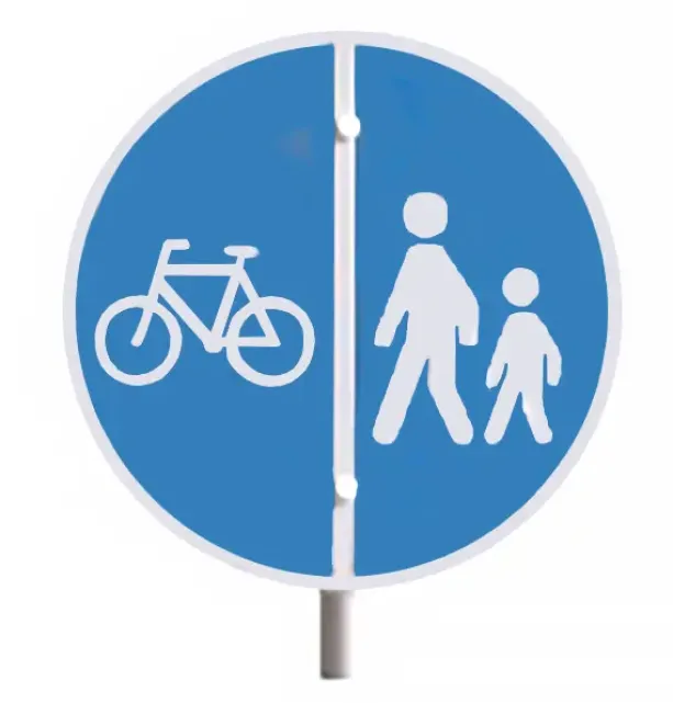 Trafikkskilt Sykkel/ gangsti