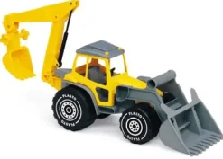 Traktor med graver