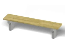 Trebenk på betongramme