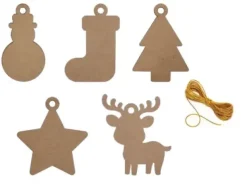 Treoppheng store julefigurer