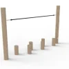 Trigonor Basic balansestolper med tau