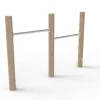 Trigonor Basic dobbelt kolbøttestativ