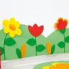 Veggdekorasjon blomster