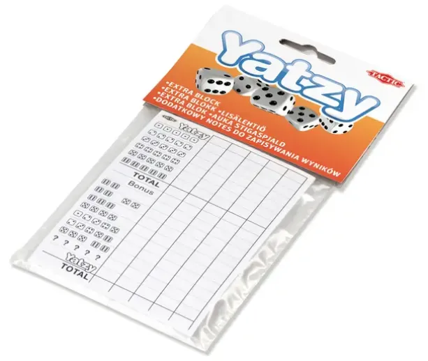 Yatzy blokk