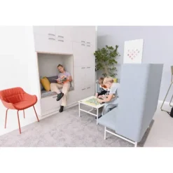 Zen skapseksjon med lesehule